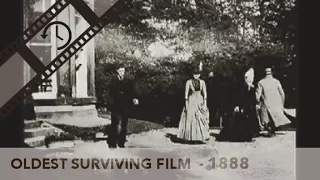 Roundhay Garden Scene - Oldest Surviving Film (Louis Le Prince 1888)