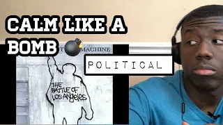 Rage Against The Machine “Calm Like A Bomb” Official Lyrics Video REACTION