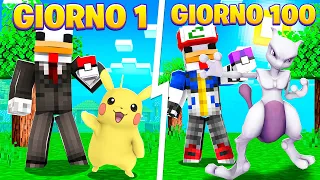 100 GIORNI CON I POKEMON SU MINECRAFT