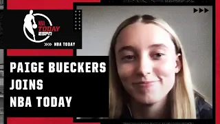 Paige Bueckers on Chet Holmgren: He's a unicorn! | NBA Today