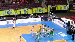 U18M 2013 Classification Russia-Lithuania Highlights