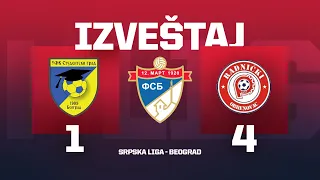 Izveštaj STUDENTSKI GRAD - RADNIČKI Srpska Liga Beograd 25. Kolo