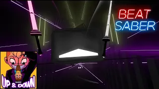 Wacky Beat Saber map that makes go upside down | Marnik - Up & Down