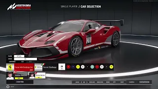 Assetto Corsa Competizione All Cars List (including all DLC)