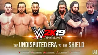 WWE 2K19 The Undisputed Era vs The Shield - 6 Man Tag Team Match