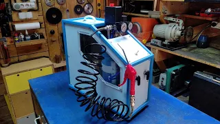 DIY compressor and vacuum cleaner in one housing