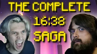 xQc VS Forsen Minecraft SPEEDRUN SAGA..