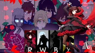 (Remake) Ninjago react to RWBY Red Trailer