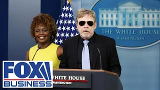 Star Wars actor Mark Hamill joins the White House press briefing
