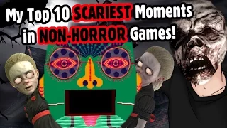 [OLD] Top 10 SCARIEST Moments in NON-HORROR Games! - Caddicarus