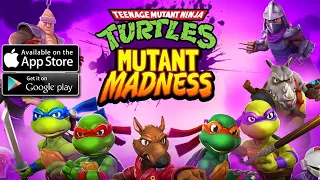 TMNT: MUTANT MADNESS GAMEPLAY - IOS / ANDROID