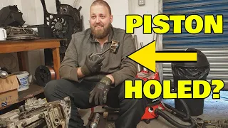 Did the piston fail? - FORD FOCUS R9DC ST ENGINE STRIP