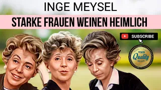 STARKE FRAUEN WEINEN HEIMLICH   #hörspiel   INGE MEYSEL  MARIANNE KEHLAU   RENE DELTGEN #hörspiel