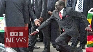 Zimbabwe: Mugabe fall caught on camera