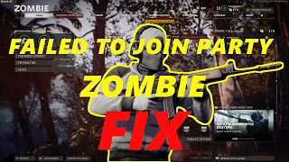 Cannot join the Zombie lobby until the Zombie content is downloaded and installed FIX COLD WAR