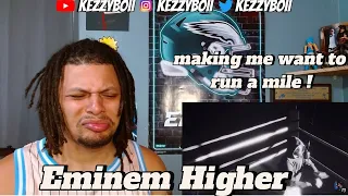 IS EMINEM FIGHTING MGK!! - Eminem Higher (reaction)