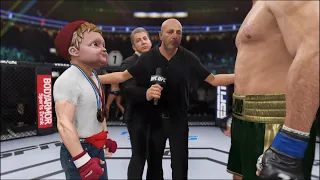 Hasbulla vs. Tyson Fury - EA Sports UFC 4 - Crazy UFC 👊🤪