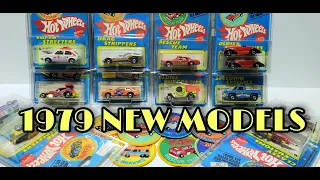 1979 HOT WHEELS NEW MODELS ON PATCH CARD