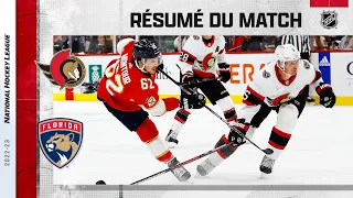 Lyon s'illustre dans le gain des Panthers | Sénateurs @ Panthers | Faits saillants en français 04/06