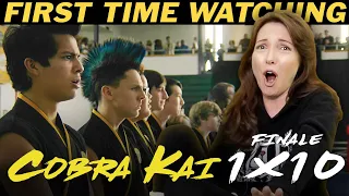 COBRA KAI 1X10 (Finale) TV SHOW Reaction (What a Great First Season!!!)