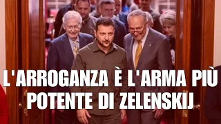 L’arroganza è l’arma più potente di Zelenskij.