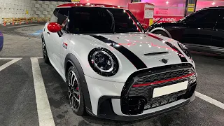 2022 MINI COOPER JCW POV night drive