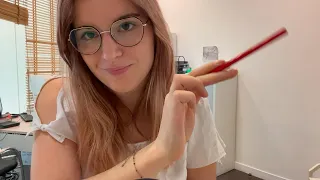 ASMR | Examen médical annuel👩🏼‍⚕️ (avec de vrais tests 😴)