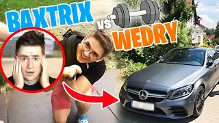 Baxtrix vs Wedry - VSADIL JSEM AUTO! (Kdo je silnější?)