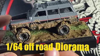 Making a custom jeep Off Road mini Diorama