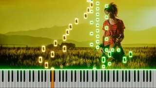 Lindsey Stirling - Transcendence (Piano Cover Tutorial) [4K60]