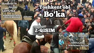 TOSHKENT VILOYATI BOKA TUMANI YAXSHILIKTEPA ULOQ-KOPKARI 2-QISIM.13.03.2021