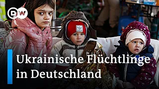 So läuft die Aufnahme ukrainischer Geflüchteter in Deutschland | DW Nachrichten