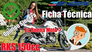 GENESIS RKS 150 SPORT O ( Keeway Rks 150 ) 2021 pesima moto ?  100% recomendada ? 🚵🚀