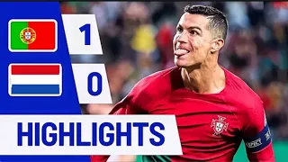 PORTUGAL VS NETHERLANDS 1-0 | Extended HIGHLIGHTS & ALL GOALS FULL HD