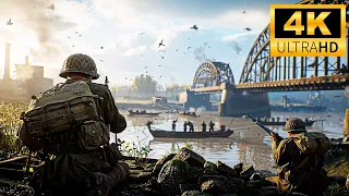 The Rhine Crossing | Realistic Immersive Ultra Graphics Gameplay [4K 60FPS UHD] Call of Duty