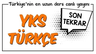 YKS Türkçe Son Tekrar | Kamp2018