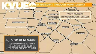 Austin-area weather: Tracking potential storms, strong winds in Central Texas | Livestream