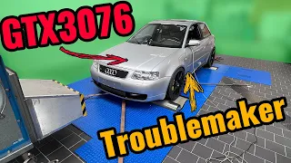 Audi S3 8L wehrt sich mit Händen und Füßen😡 1.8T Echtzeitabstimmung & Codepatches erklärt