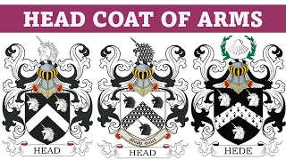 Head Coat of Arms & Family Crest - Symbols, Bearers, History