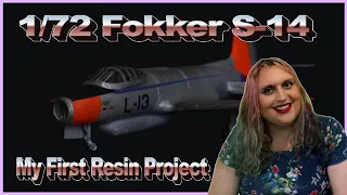 Fokker S-14 Machtrainer - My First EVER Resin Project - 1/72 Czech Master Resin | Making History