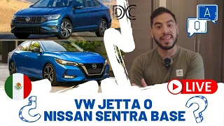 ¿VW Jetta Básico o Nissan Sentra Básico? | Platiquemos de AUTOS #9