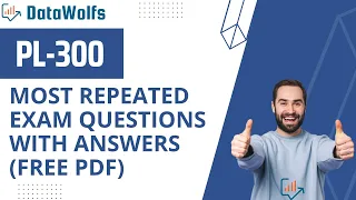 PL 300 Exam Questions/Dumps with Answers [340+ Practice Questions] [Free  PDF]