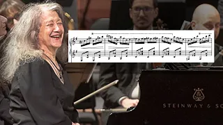 "How easy can you make it sound?" Martha Argerich: "yes"