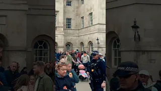 QUIET! THIS IS NOT A PLAYGROUND! | Horse Guards, Royal guard, Kings Guard, Horse, London, 2024