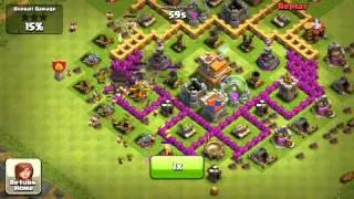 Clash of Clans Gameplay - TH 7 Raid