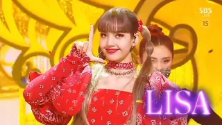 Lisa - LALISA Debut Stage performance on SBS inkigayo