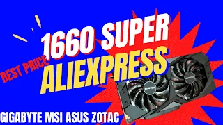 1660 Super 6G from Aliexpress Best budget Graphic Card Unboxing & Benchmark