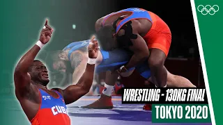 🥇Legendary 4th Olympic Gold! Mijaín Núñez 🇨🇺 Wrestling Men's Greco-Roman 130kg Final | Tokyo 2020