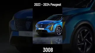 2023 - 2024 Peugeot 3008: New Model, first look! #Carbizzy #Shorts