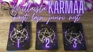 Mitä karmaa läpikäyt juuri nyt?  TAROTtulkinta🔮valitse kristalli/korttikasa🔮